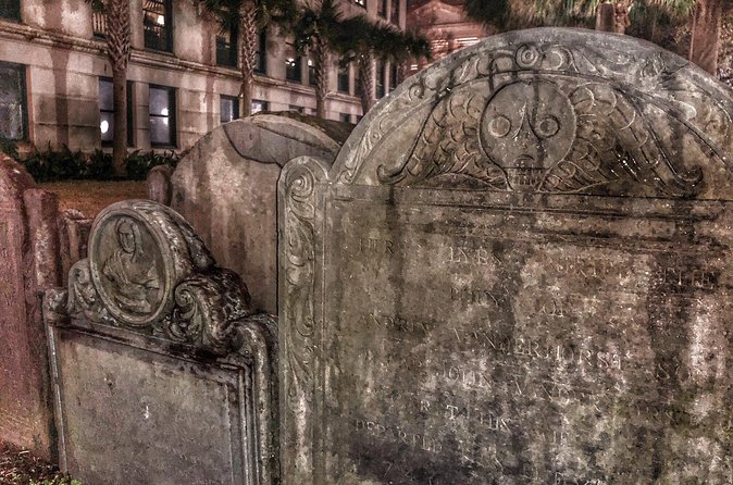 Charleston Ghost & Graveyard Night-Time Guided Walking Tour - Walking through Charleston’s Historic District