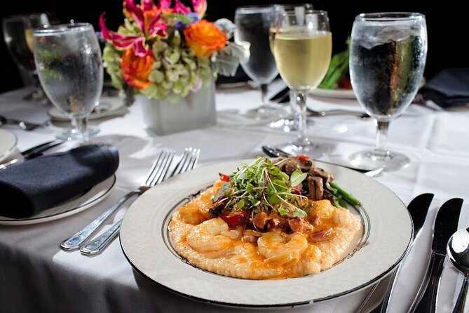 Charleston Harbor Luxury Dinner Cruise with Live Music - The Battery looks different after sunset