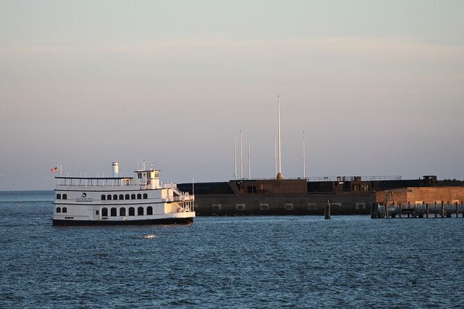 Charleston Harbor Luxury Dinner Cruise with Live Music - Passing beneath the Arthur Ravenel Jr. Bridge