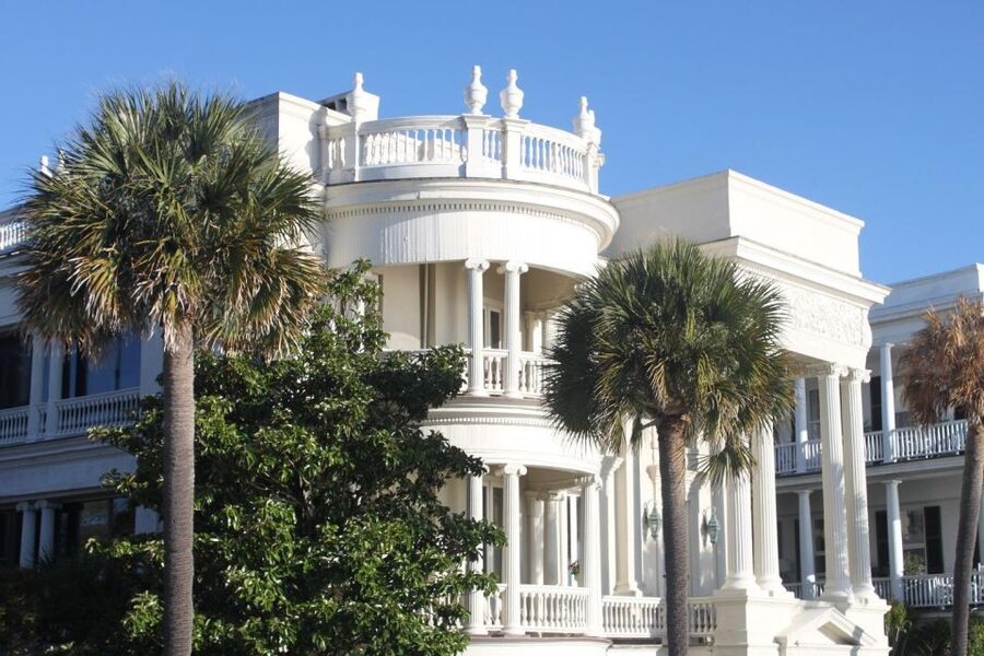 Charleston: Historic City Highlights Guided Bus Tour - The Battery Sea Wall and Charleston’s waterfront edge