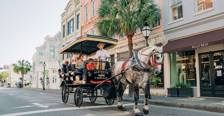 Charleston: Historical Downtown Tour by Horse-drawn Carriage - Starting at the Old South Carriage Co stables