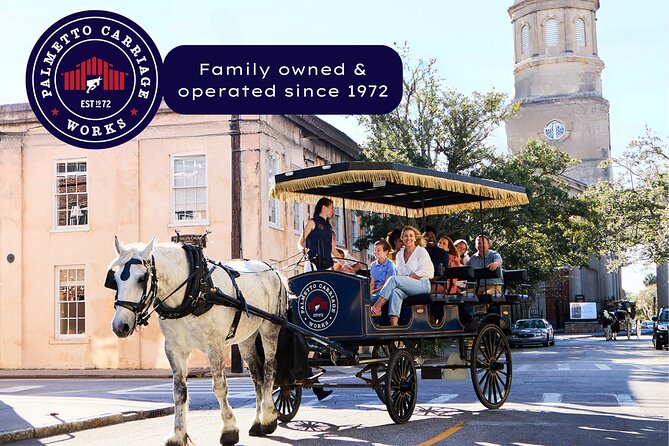 Charleston Horse-Drawn Carriage Tour: Explore Historic Charleston - Starting at the Big Red Barn near City Market