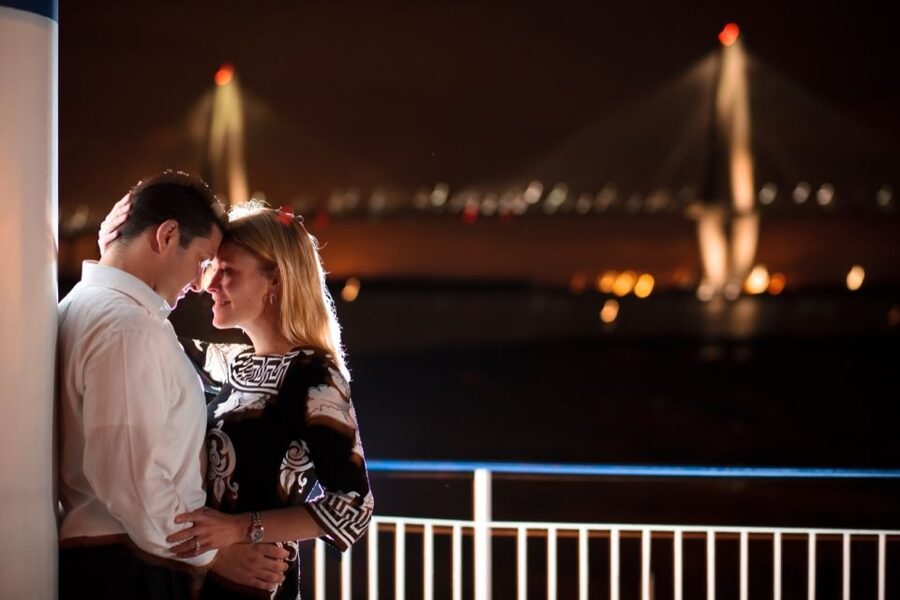 Charleston: Luxury Harbor Dinner Cruise - Boarding at Patriots Point and settling in