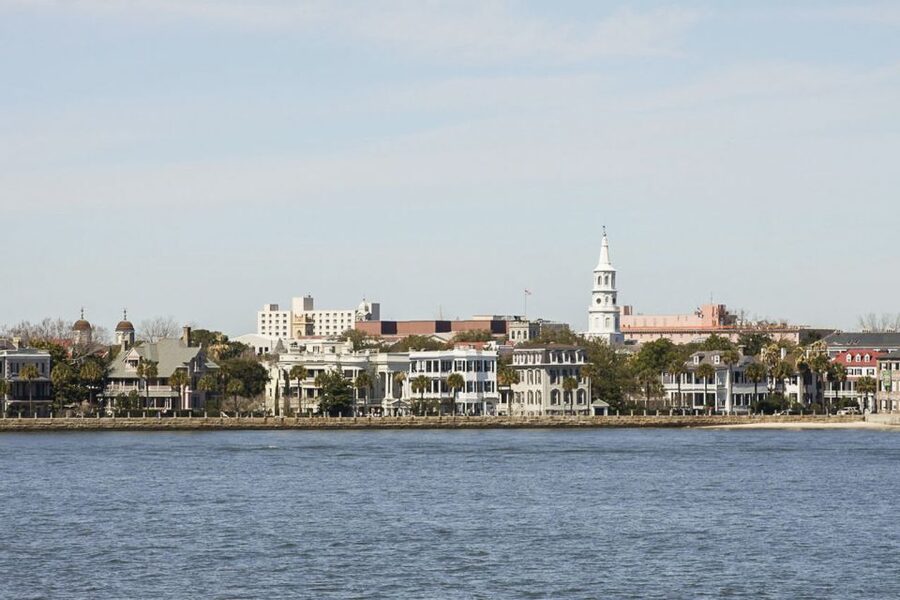 Charleston: Sightseeing Harbor Tour & Dolphin Watch - Ravenel Bridge and the changing view of Charleston
