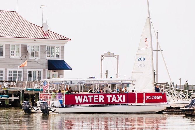 Charleston Water Taxi Cruise with Dolphin Sighting - Dolphin sightings and the ride itself