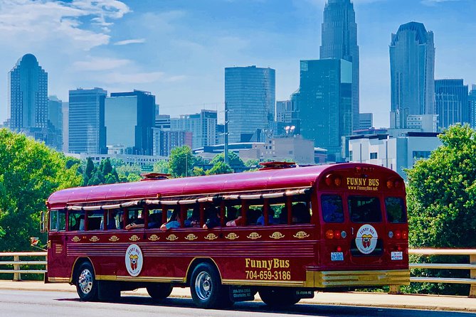 Charlotte FUNNY Historical Comedy City BUS Tour - Key points to know before boarding