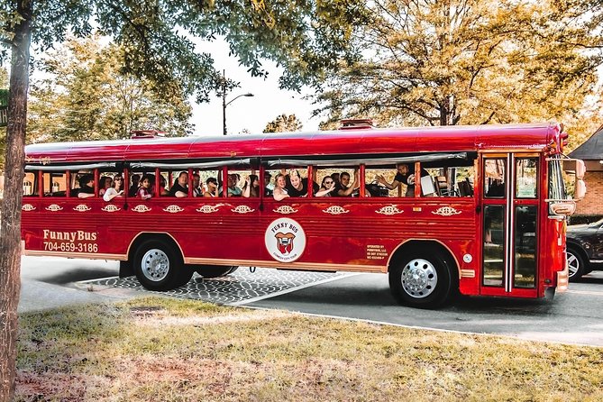 Charlotte FUNNY Historical Comedy City BUS Tour - Uptown sights with a comic soundtrack