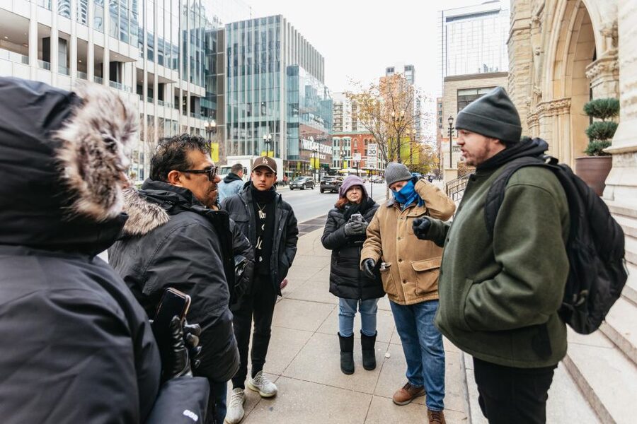 Chicago: Gangsters and Ghosts Guided Walking Tour - How much walking and standing to expect