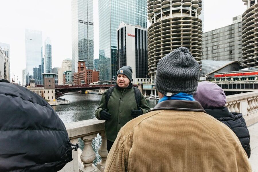 Chicago: Gangsters and Ghosts Guided Walking Tour - Chicago Riverwalk and the city’s darker waters