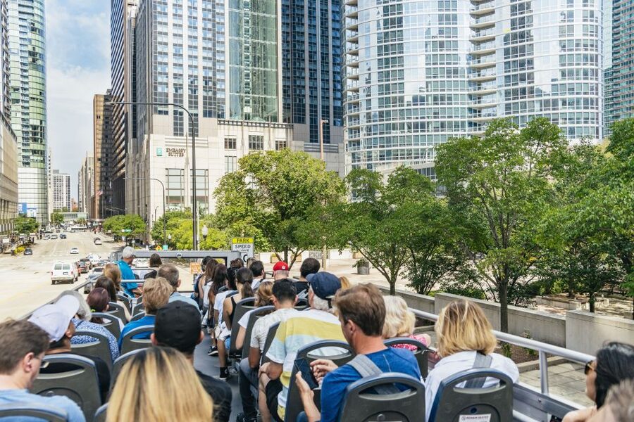 Chicago: Hop-on Hop-off Sightseeing Tour by Open-top Bus - What the Chicago bus route actually covers