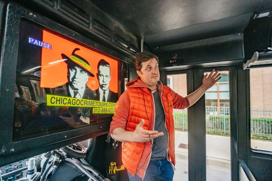 Chicago: Mob and Crime Bus Tour - The St. Valentine’s Day Massacre site