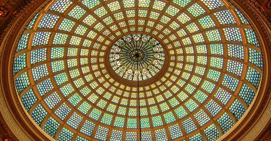 Chicago: Secret Interiors Architecture Walking Tour - Marquette Building mosaics and fine craftsmanship