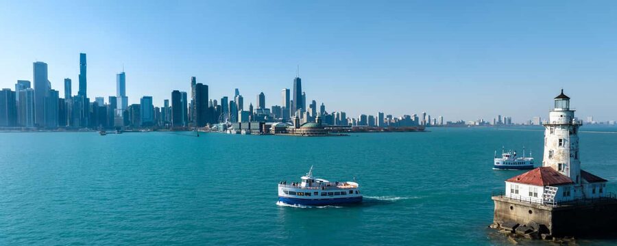 Chicago: Shoreline Lake Michigan Skyline Cruise - Finding the boat at Navy Pier