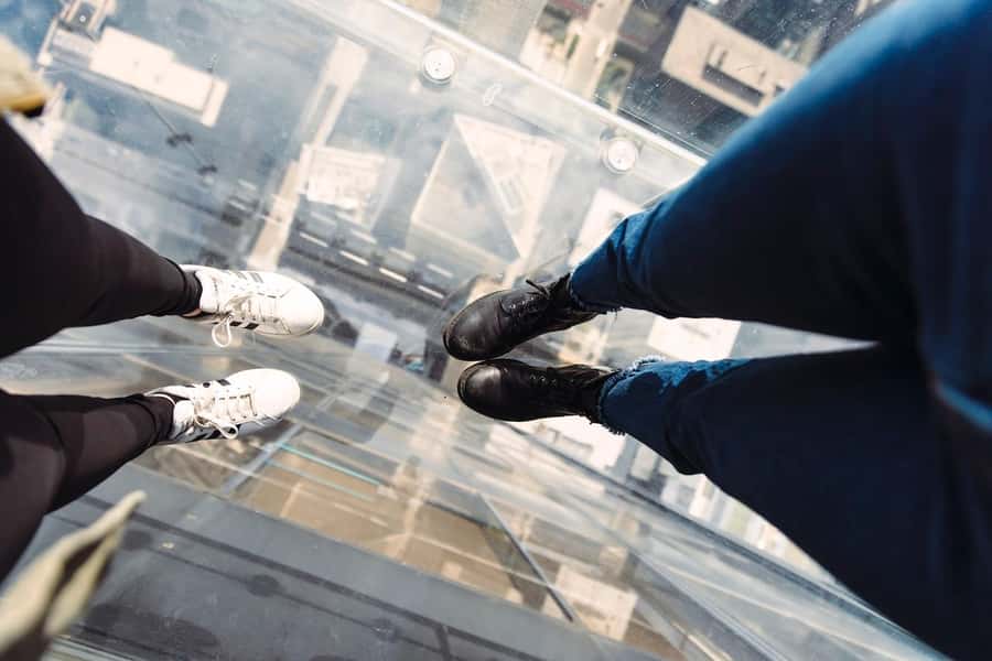Chicago: Willis Tower Skydeck and The Ledge Ticket - How long to allow and when to visit