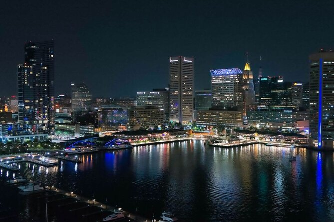 City Cruises Baltimore: Signature Dinner Cruise - Baltimore lights from the Spirit of Baltimore