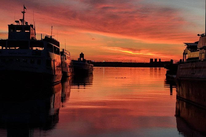 City Cruises Boston 90-Minute Harbor Sunset Sightseeing Cruise - Boarding at Long Wharf