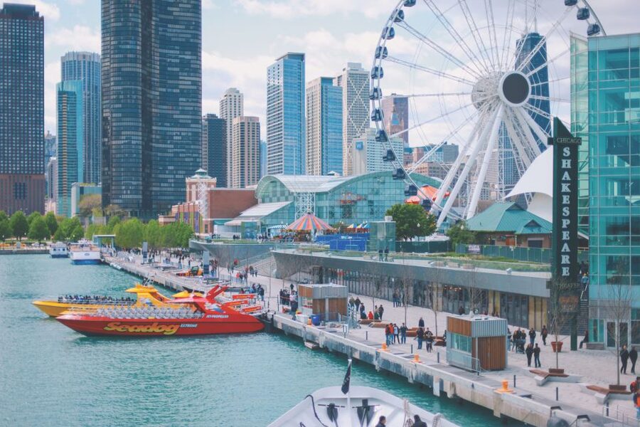 City Cruises Chicago: Seadog Lakefront Speedboat Ride - The Magnificent Mile, Willis Tower, and the downtown skyline