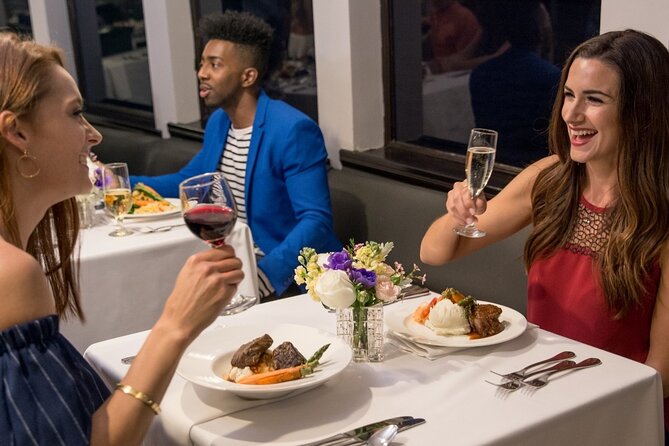 City Cruises New York: Signature Dinner Cruise - Indoor Tables and Outdoor Decks