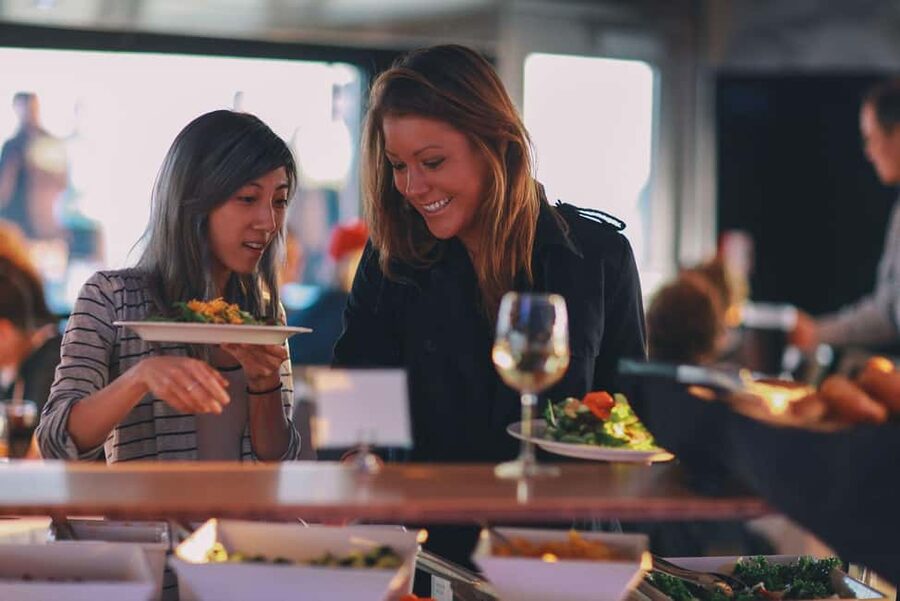 City Cruises Norfolk: Lunch, Brunch, or Dinner Buffet Cruise - The Outdoor Patio Deck Is Worth Your Time