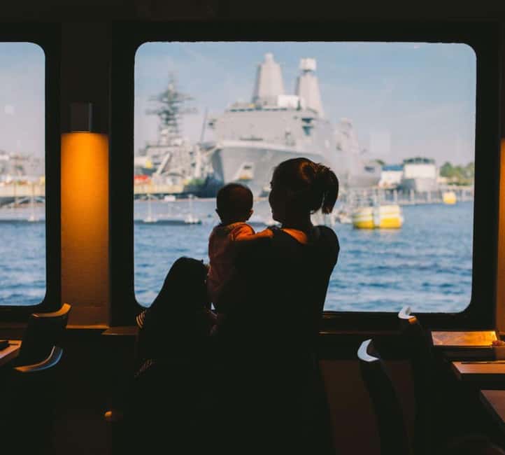 City Cruises Norfolk: Lunch, Brunch, or Dinner Buffet Cruise - Music, Dancing, and the Evening Mood