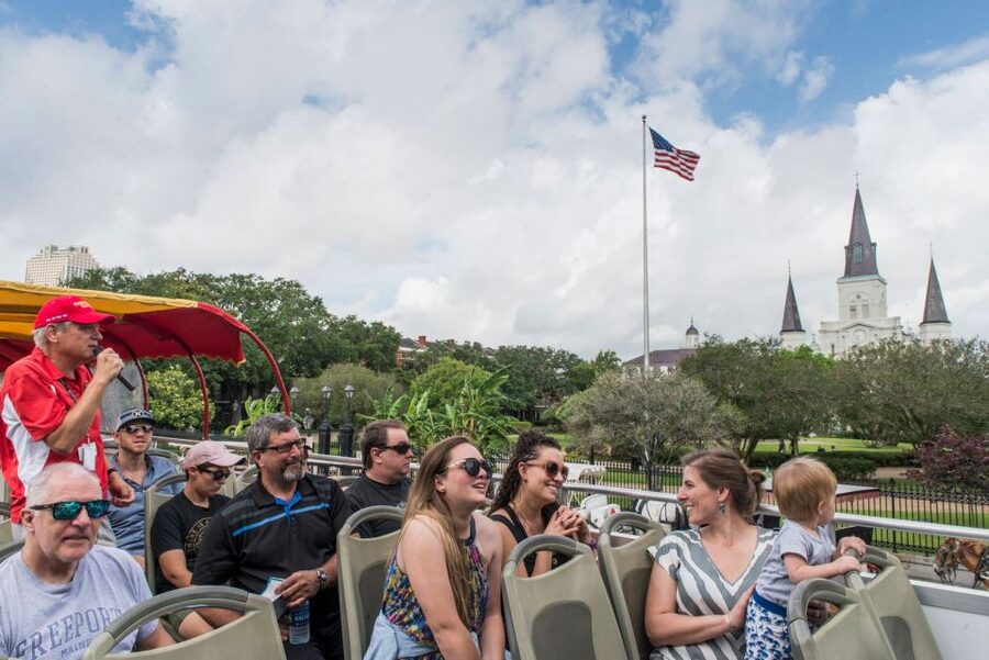 City Sightseeing New Orleans HOHO Bus Tour & Bookable Extras - Stops 2 to 4: French Market, Esplanade Avenue, and Tremé