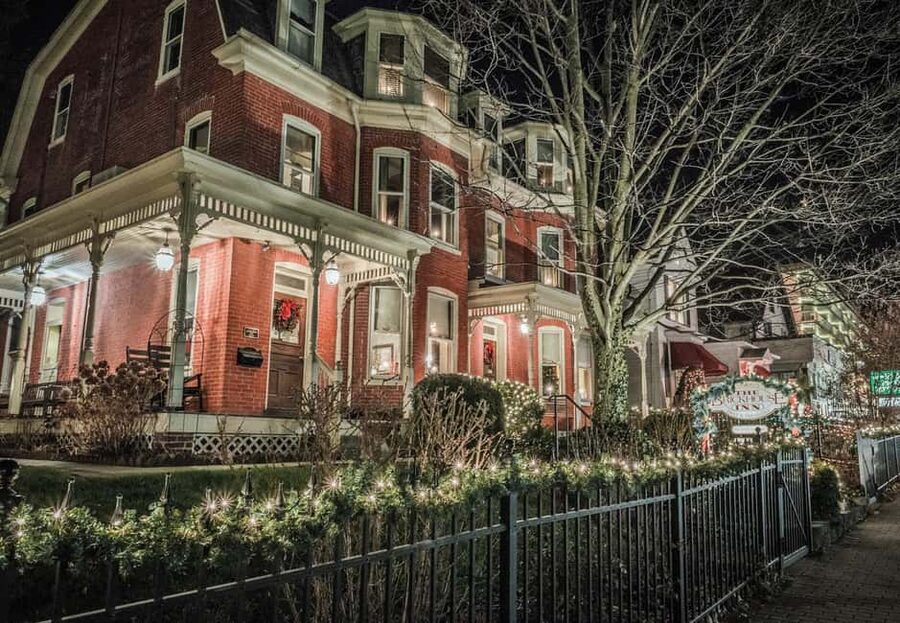 Civil War Ghosts: Echoes of the Fallen Gettysburg Ghost Tour - The Farnsworth House and its 150-year-old bullet holes