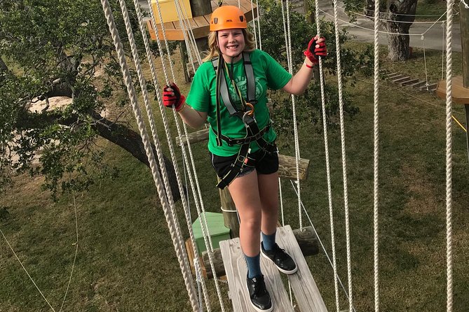 Cocoa Beach Aerial Adventures ticket - How the seven-course progression works