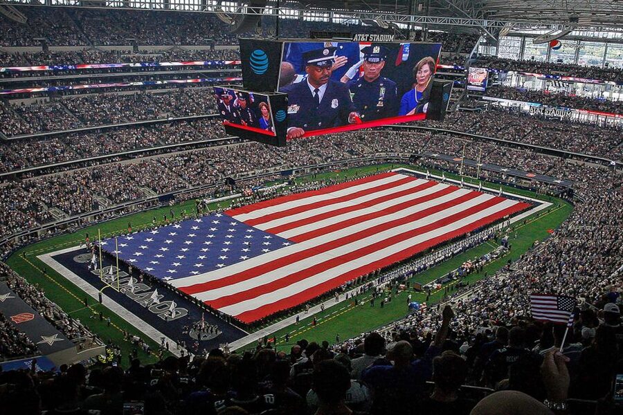 Dallas: Cowboys AT&T Stadium Tour with Transportation - Radio Box and Press Boxes