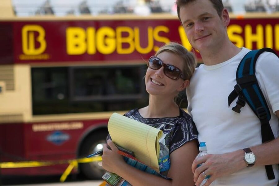 DC: Monuments & Memorials Sunset Tour by Open-top Bus - Live guides, audio commentary, and the human touch