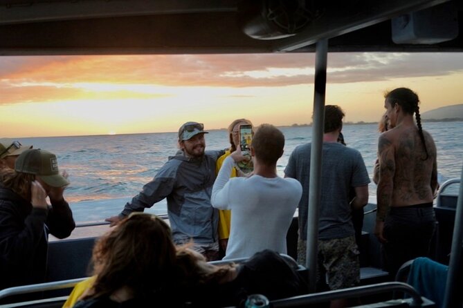 Deluxe Na Pali Sunset Tour on the Lucky Lady - Sunset on the Return Route