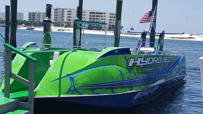 Dolphin Cruise in Destin FL - Sunset departures and the temperature shift