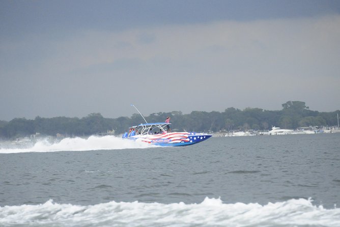 Dolphin-Watching Speedboat Cruise in Destin Harbor - The thrill ride between sightings