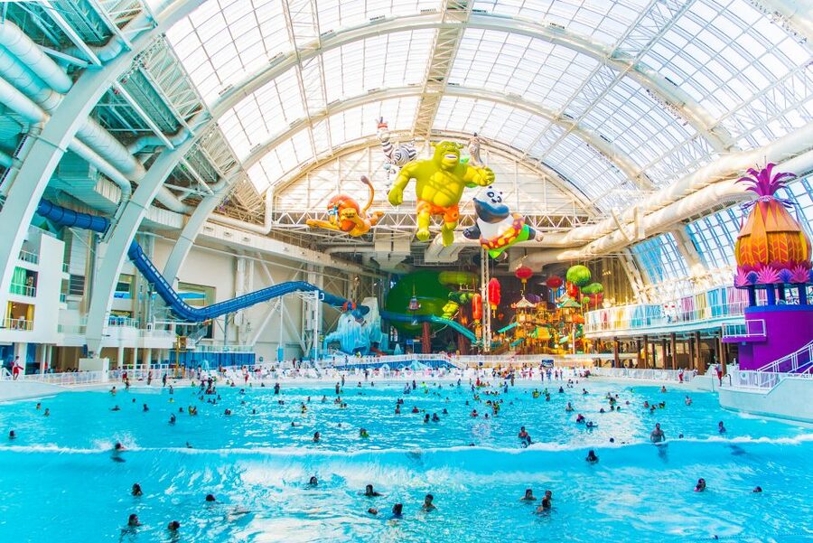 East Rutherford: Dreamworks Indoor Water Park Entry Ticket - Start with the youngest children’s areas