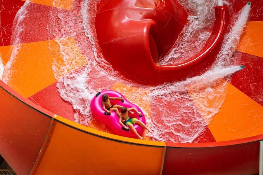 East Rutherford: Dreamworks Indoor Water Park Entry Ticket - The total pro rides for serious thrills