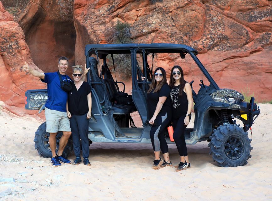 East Zion: Crimson Slot Canyon Exploration and UTV Tour - Guides add the meaning behind the scenery
