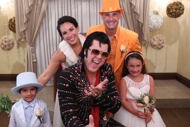 Elvis Themed Wedding or Vow Renewal at Graceland Wedding Chapel - The Elvis ceremony: funny, musical, and sometimes touching
