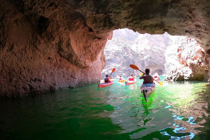 Emerald Cave Kayak Tour with Lunch & Las Vegas Shuttle Option - Lunch, swimming, and the primitive beach stop