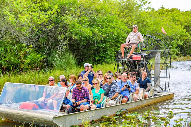 Everglades Airboat Safari Adventure with Transportation - The 40-minute airboat ride