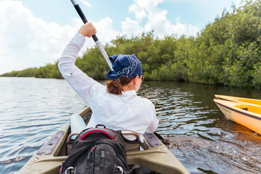 Everglades National Park: Mangrove Tunnel Kayak Eco-Tour - Entering the Everglades by kayak