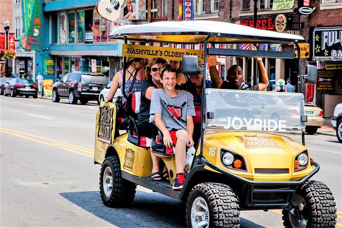 Explore the City of Nashville Sightseeing Tour by Golf Cart - Key points to know before booking