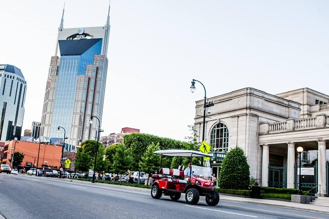 Explore the City of Nashville Sightseeing Tour by Golf Cart - Photo stops, tastings, and small surprises
