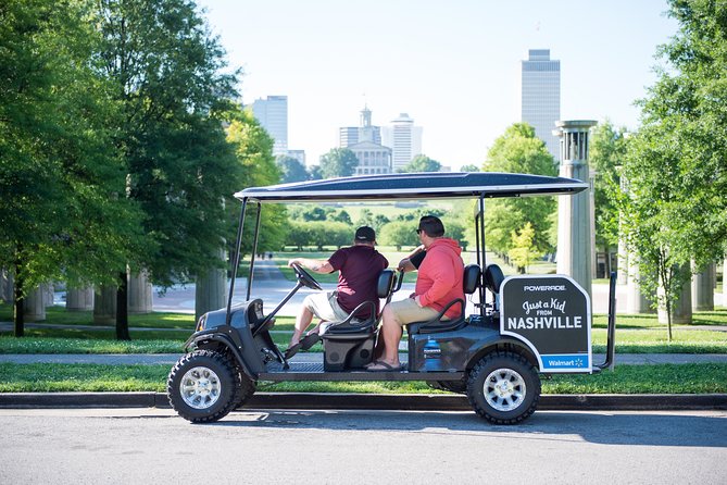Explore the City of Nashville Sightseeing Tour by Golf Cart - Weather, vehicle comfort, and the rain-or-shine policy