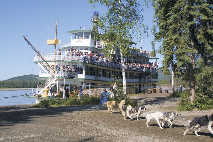 Fairbanks: Riverboat Cruise and Local Village Tour - The bush pilot takes off beside you