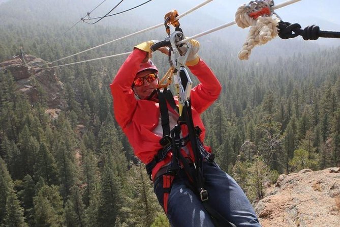 Fins Course Scenic Zipline Tour - Starting at Broadmoor Outfitters and Seven Falls