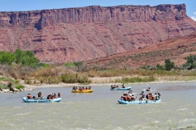 Fisher Towers Half-Day Rafting Day Trip from Moab