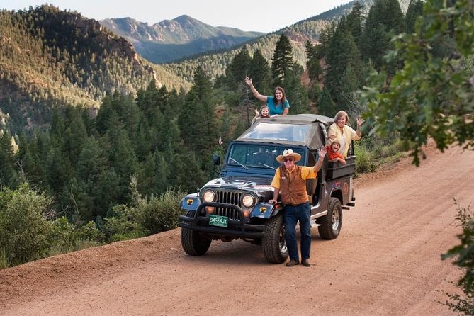 Foothills, History, and Garden of the Gods Jeep Tour - Starting At 925 South 8th Street