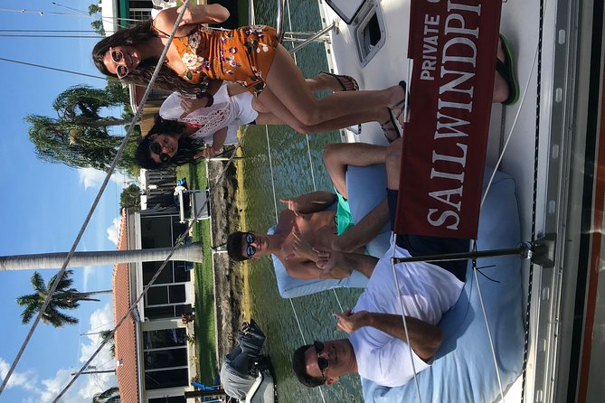 Fort Lauderdale Sailing Charter - When the sails open on the Atlantic