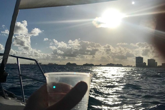 Fort Lauderdale Sailing Charter - Learning to steer, tack, and sail
