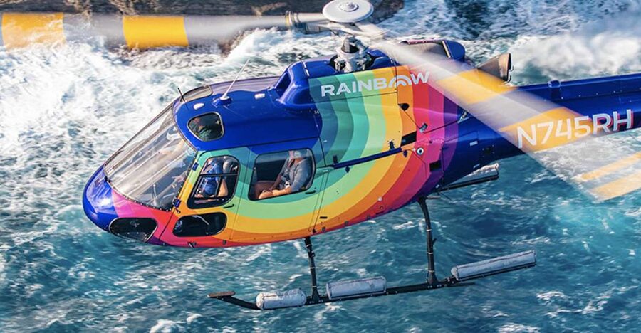 From Honolulu: Oahu 60min Helicopter Tour with Doors Off/On - From Honolulu to Waikiki and Diamond Head