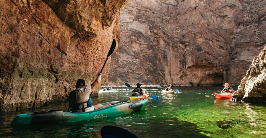 From Las Vegas: Emerald Cave Guided Kayaking Tour - Leaving Las Vegas for Willow Beach